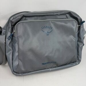 Osprey Transporter Boarding Bag Grey Messenger Laptop Shoulder 20L